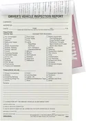 115-B-5 J.J. Keller Detailed Carbonless Driver’s Vehicle Inspection Report Value Pack