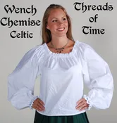 A Wench Chemise - Plain, Lace, or Embroidered