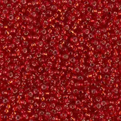 0011 Dark Red Transparent Silver Lined - 11/0 Miyuki Seed Bead - 25 or 50 grams