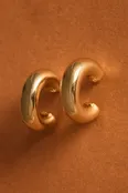 HALF HOOP EARRINGS