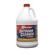 30 SECONDS 1G30S Cleaner, 1 gal Bottle, Liquid, Bleach, Light Yellow