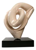 Abstract Marble Sculpture, 1980s