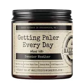 Candle: “Getting Paler Every Day” - Infused With "Sweater Weather"