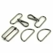 Basic Hardware Set Level 3 1-1/2in Gunmetal