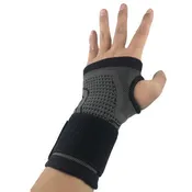 1PCS Cycling Sport Wrist Support Brace With Elastic Bandage Compress For Fitness Gym Weightlifting Hand Palm Protector