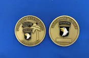 101st Airborne Division Desert Storm Challenge Coin