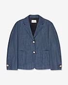 Boxy-fit denim jacket