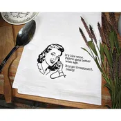 Aunt Martha's Like Wine Tea Towel