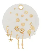 10 Pair Earrings in Sealife