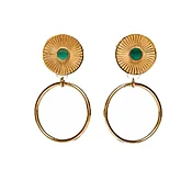 Sun and Moon Earrings — LoLa TriBeCa Jewelry