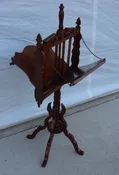 Victorian Walnut Magazine Rack