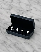Boutons de plastron en nacre