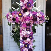 Passionate Purple Tribute Cross