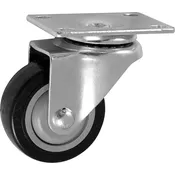 5030 Series 3 Non Marking Polyurethane Swivel Caster (Black / Gray)