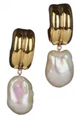 Agmes Juliette Baroque Pearl Earrings