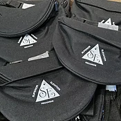 Black Nylon Fanny Pack — Superior Elevation Records
