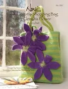 0132C - Clematis Shopping Bag in Crochet