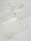 Acrylic Initial Roman Tray