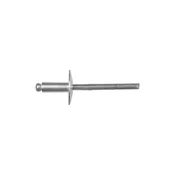 All Aluminum Large Flange Pop Rivet 3/16" Diameter, Grip 1/8-1/4"- PK 50