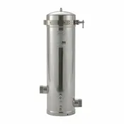 3M Aqua-pure FilterHousing 291/2 inH 12 in Dia Silver (4808714)