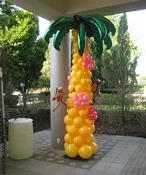 6 foot Palm Tree Column