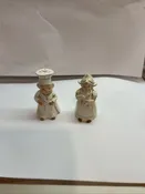 vintage salt and pepper shakers Dutch boy and girl Japan