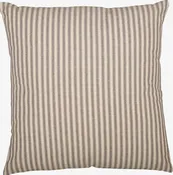 Charcoal Ticking Stripe pillow
