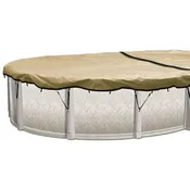 10-Year HPI Ultimate Winter Pool Cover for 12' x 24' Oval Pools (Cover Size 16' x 28') Made In America