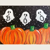 Art To Go paint kit "Halloween Fun" | The Painted Petal | Art Design Studio | Sanford NC
