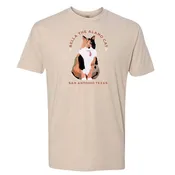 Bella the Alamo Cat Adult T-Shirt