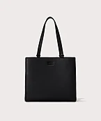 Allyn Tote in Onyx, Medium