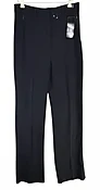 Akris Flore Navy Wool Stretch Tailored Trousers Womens 6 Quiet Luxury‎ NWT $995