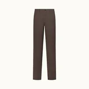 Cotton Pants | Brown