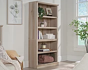 Sauder 5-Shelf Display Bookcase in Pacific Maple 434822