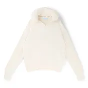 3.Paradis Pillow Neck Knit Sweater (Truewhite)