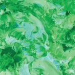 108" - Paint Splash - Kelly Green