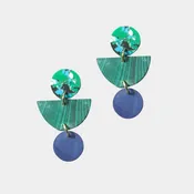 Geo Clay Earrings