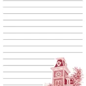 Arkansas Campus 5.5x8.5 Notepad