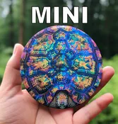 Tortoise Shell Disc Golf Mini Marker