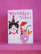 Birthday Vibes Card