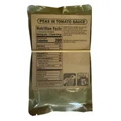 HDR Humanitarian Daily Ration Entree BLACKEYED PEAS IN TOMATO SAUCE (2021/2022)