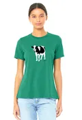 Women's Rubin Cow Shirt (Green)