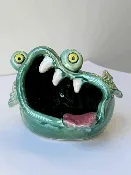 JKDryden's "Big Mouth Fish" 2026 — Dryden American Art Pottery