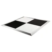 12′ x 16′ Black & White Dance Floor Fits 45 People