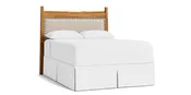 Maple Live Edge Uph Panel Qn Headboard | Bassett Furniture