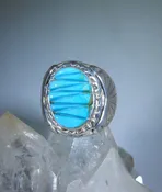 Authentic Native American Turquoise Ring