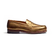 180 Loafer [Gold grained calfskin]