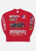 SPEEDWAY LS TEE - RED