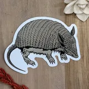 Armadillo Sticker