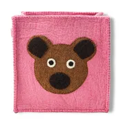Bear Face Design Basket- Large